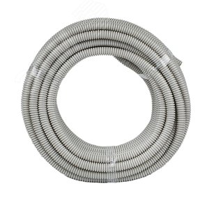 Труба гофрированная ПВХ с зондом d20мм (25м) Plast PROxima - фото 2