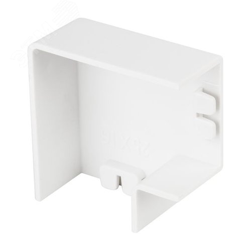 Поворот 90 градусов (100х60) (2 шт) Plast PROxima белый - EKF