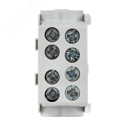 Клемма распределительная КСР с двойным винтом 2x35/2x25 серая PROxima - фото 3