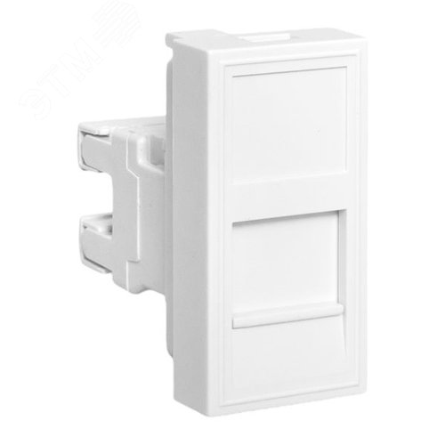 Розетка RJ45, категории 5e (ширина 1 модуль) - EKF
