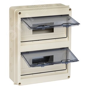 Щит распределительный навесной ЩРн-П-24 IP65 пластиковый 354х272х109 2