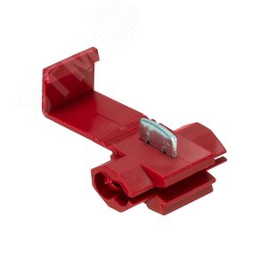 Ответвитель прокалывающий ОВ-1 05-15мм2 красный (50шт) (plc-ov-0.5-1.5) - EKF