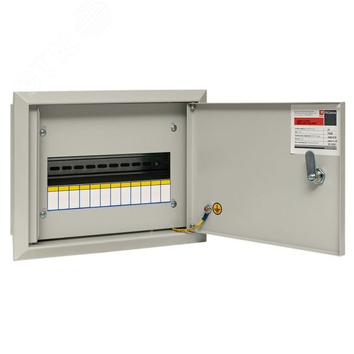 Щит распределительный встраиваемый ЩРв-12з IP31 2 0х340х120 с замком - EKF