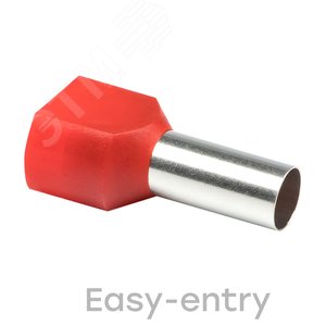 Наконечник штыревой втулочный изолированный НШвИ (2) 10.0-14 (50шт)