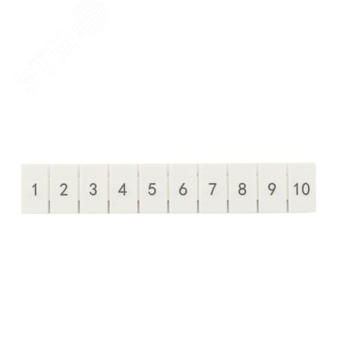 Маркировка для клемм 4 UT 1-50 - фото 3