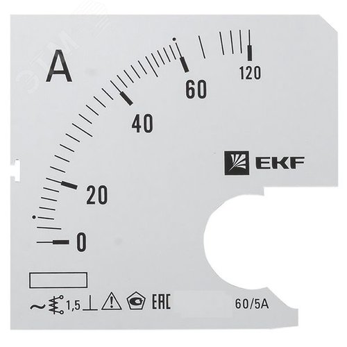 Шкала сменная для A721 60/5А-1,5 PROxima - EKF