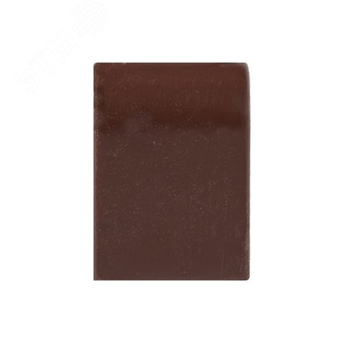 Заглушка (15х10) (4 шт) Plast под темное дерево - фото 2