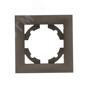 Валенсия Рамка 1-местная графит 2