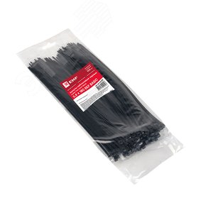 Хомут 2.5х180 черный нейлон (100шт) (plc-cb-2.5x180) 2