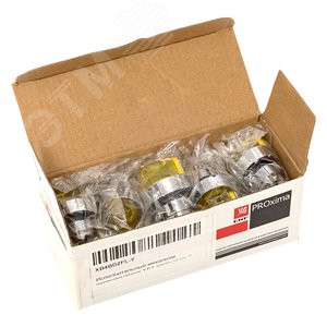 Механизм переключателя исполнительный ХB4 желтый на 3 положения с фиксацией с подсветкой с короткой ручкой PROxima 3