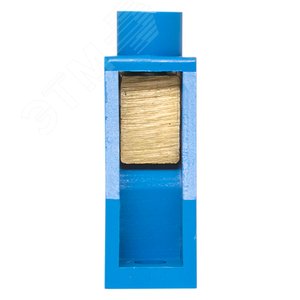 Шина 0 N (8х12мм) 10 отверстий латунь синий нейлоновый корпус комбинированный розничный стикер PROxima 3