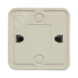 Рим Выключатель одноклавишный 10А белый 2