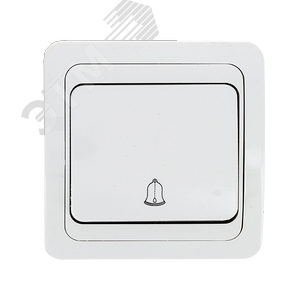 Лондон Кнопка звонка 10А белая (EEZ10-026-10)