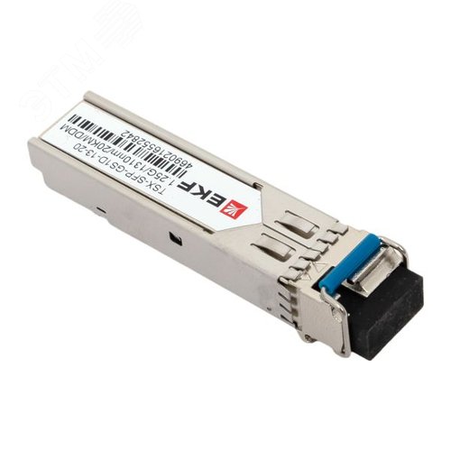 Модуль, оптический трансивер SFP 1,25 Гбит одинарное одномодовое оптоволокно передача 1310нм дальность 20км TSX - фото 5