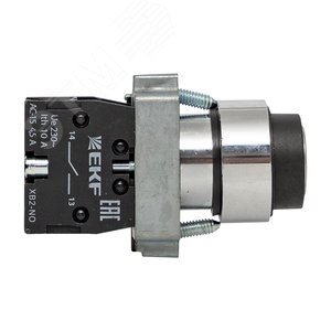 Переключатель BG61 2P с замком возвратный NO 3