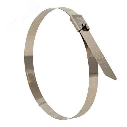 Хомут AISI 304 из нержавеющей стали, 4.6x680 (100 шт.) FlexLock PROxima (plc-fl-tss-304-4.6x680)