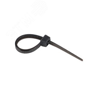 Хомут 2.5х60 черный нейлон (100шт) (plc-cb-2.5x60)