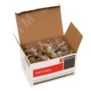 Переключатель ANLC-22 3P желтый с подсветкой 380В NO+NC (psw-anlc-3p-o-380) 2