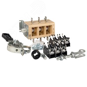 Выключатель-разъединитель ВР32У-31A71240-R 100А, 2 направ. с д/г камерами, с передней смещённой рукояткой MAXima 3