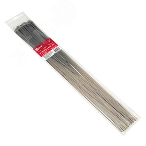 Хомут AISI 316 из нержавеющей стали, 4.6x840 (100 шт.) FlexLock PROxima (plc-fl-tss-316-4.6x840) - EKF
