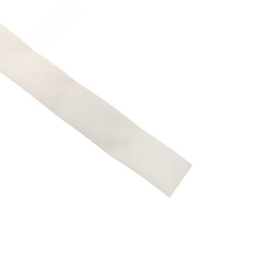 Трубка термоусаживаемая ТУТ нг 30/15 белая рулон PROxima 5