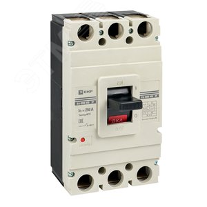 Выключатель автоматический трехполюсный ВА-99М/400 250А 42кА РЭ2500А - EKF