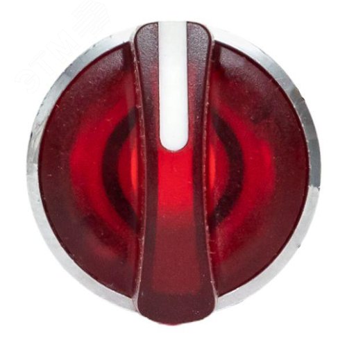 Механизм переключателя исполнительный ХB4 красный на 2 положения с фиксацией с подсветкой с короткой ручкой PROxima 2