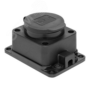 Розетка настенная с защитной крышкой каучуковая 230В 2P+PE 16A IP44 PROxima - EKF