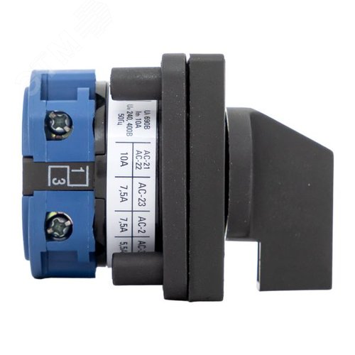 Переключатель кулачковый ПК-1-51 10А 1P 0-1 3