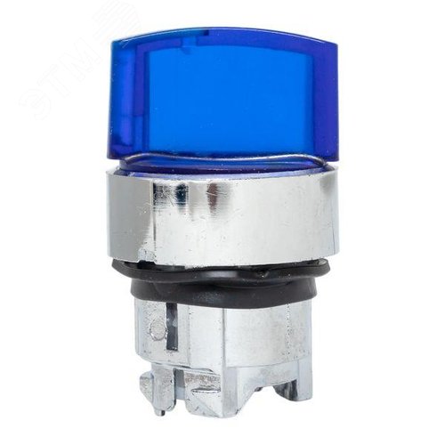 Механизм переключателя исполнительный ХB4 синий на 2 положения с фиксацией без подсветки с короткой ручкой PROxima 3