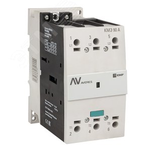 Контактор КМЭ 90А 400В АС EKF AVERES (ctr-s-90-00-400-av) - EKF