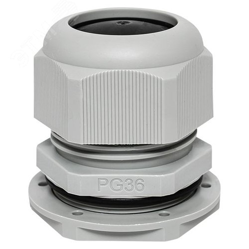 Сальник PG36 IP54 (1 шт) d отв. 46 мм / d провод. 22-32 мм PROxima - EKF