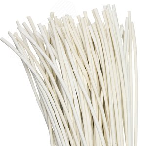 Трубка термоусаживаемая ТУТ нг 6/3 белая в отрезках по 1м PROxima