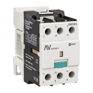 Контактор КМЭ 38А 400В АС EKF AVERES (ctr-s-40-00-400-av) - EKF