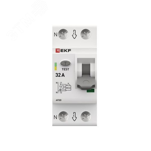 Устройство защиты от дугового пробоя (УЗДП) 1P+N  32А EKF PROxima - фото 3
