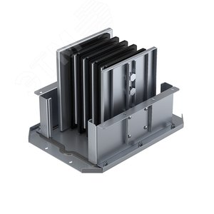 Соединительный блок для подключения коробок       Bolt-on 800 А IP55 AL 3L+N+PE(КОРПУС), цвет-Цинк (HPA08JB45B) - EKF