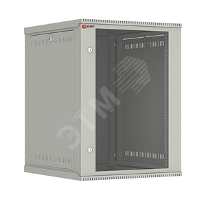 Шкаф телекоммуникационный настенный разборный 15U (600х650) дверь стекло, Astra E серия EKF PROxima (ITB15G650DE) - EKF