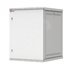 Шкаф телекоммуникационный настенный разборный 15U (600х650) дверь металл, Astra E серия EKF PROxima (ITB15M650DE) - EKF