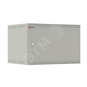Шкаф телекоммуникационный настенный 6U (600х450) дверь металл, Astra E серия EKF PROxima (ITB6M450E) - EKF