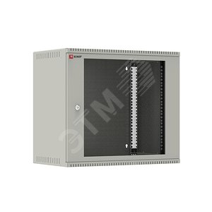 Шкаф телекоммуникационный настенный 9U (600х350) дверь стекло, Astra E серия EKF PROxima (ITB9G350E) - EKF