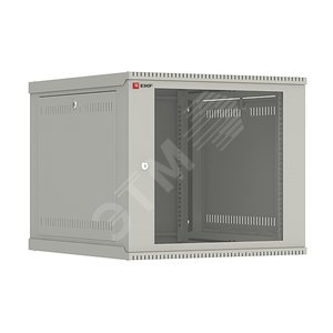 Шкаф телекоммуникационный настенный разборный 9U (600х650) дверь стекло, Astra E серия EKF PROxima (ITB9G650DE) - EKF