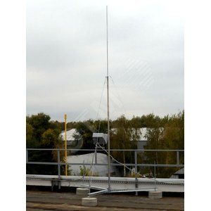 Молниеприемная конструкция 4 метра, в комплекте с бетонными опорами EKF