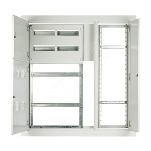 Щит этажный ЩЭ 4 квартирный усиленный без окон 1000х960х157 IP31 Basic (mb02-v-4s-bas)