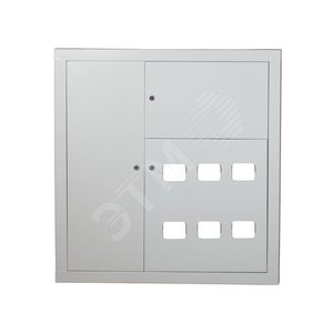 Щит этажный ЩЭ 6-квартирный слаботочный отсек слева (1010х950х160) IP31 PROxima (mb10-v-6z) - EKF