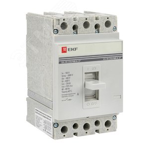 Автоматический выключатель ВА-99 250/160А 3P 35кА без коннекторов EKF PROxima | mccb99-250-160-n | EKF - EKF