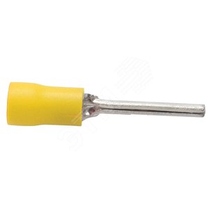 Наконечник штыревой круглый изолированный НШКИ 2.5-6.0 (уп.5шт) PROxima (nshki-2.5-6.0r)