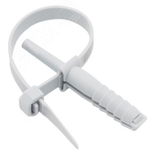 Хомут дюбельный 7х150 серый (50шт) PROxima - EKF