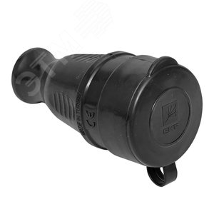 Роз. перенос. с защитной крышкой каучуковая 230В 2P+PE 16A IP44 DIY - EKF