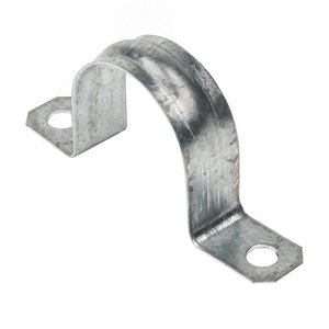 Скоба металлическая двухлапковая d38-40мм (10шт.) PROxima (sm-2-38-40-r) - EKF