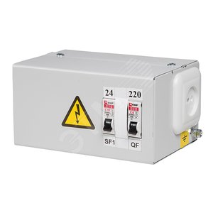 Ящик с понижающим трансформатором ЯТП 0.25кВА 380/42В (3 автомата) - EKF